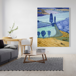 Canvas 48 x 60 - Tuscany field