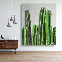 Toile 48 x 60 - Cactus cierges