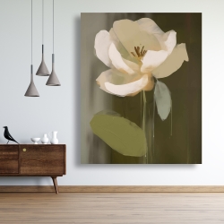 Canvas 48 x 60 - White petals flower