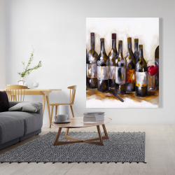 Toile 48 x 60 - Vin rouge