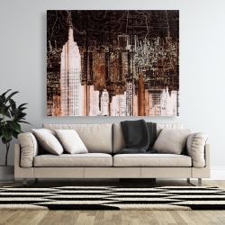 Toile 48 x 60 - L'empire de new york