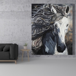 Canvas 48 x 60 - Front wild horse