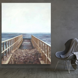 Canvas 48 x 60 - Relaxing beach