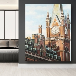 Toile 48 x 60 - St-pancras station à londres