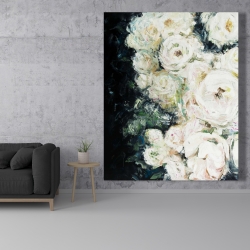 Canvas 48 x 60 - Garden roses