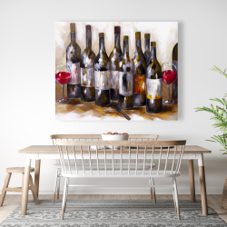 Toile 48 x 60 - Vin rouge