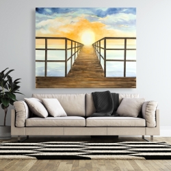 Canvas 48 x 60 - Sunset in the sea