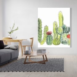 Toile 48 x 60 - Petits cactus