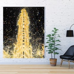 Toile 48 x 60 - Flatiron building abstrait