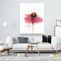 Canvas 48 x 60 - Pink daisy