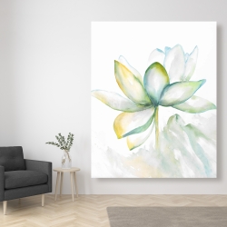 Canvas 48 x 60 - Abstract lotus flower