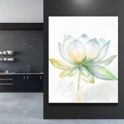 Toile 48 x 60 - Fleur de lotus