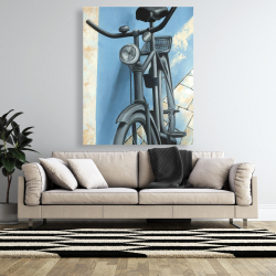 Toile 48 x 60 - Bicyclette abandonnée