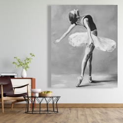 Toile 48 x 60 - Danseuse de ballet classique