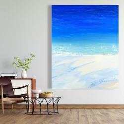 Canvas 48 x 60 - Satellite view of the ocean