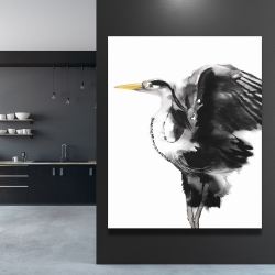 Canvas 48 x 60 - Heron