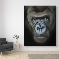 Canvas 48 x 60 - Gorilla face