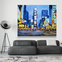 Toile 48 x 60 - Paysage urbain dans times square