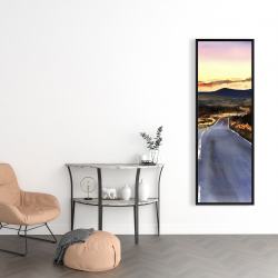 Framed 16 x 48 - On the road to scotland