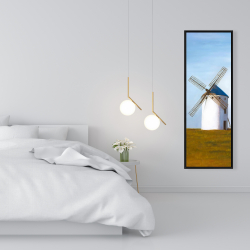 Framed 16 x 48 - Big windmill