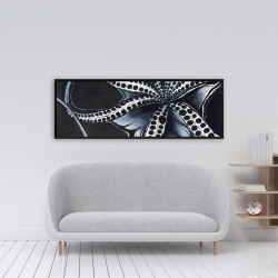 Framed 16 x 48 - Octopus tentacle