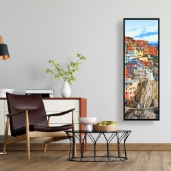 Encadré 16 x 48 - Vue de manarola en italie