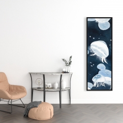 Framed 16 x 48 - Jellyfishs