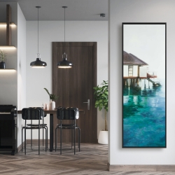 Framed 16 x 48 - Dream travel