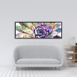 Encadré 16 x 48 - Succulent multicolore