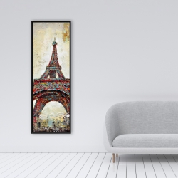 Encadré 16 x 48 - Tour eiffel abstraite