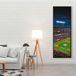 Encadré 20 x 60 - Partie de baseball