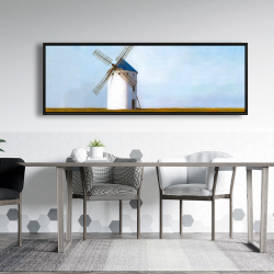 Framed 20 x 60 - Big windmill