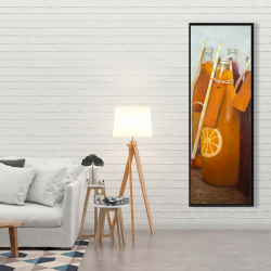 Framed 20 x 60 - Orange summer drinks