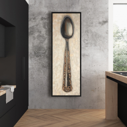 Framed 20 x 60 - Vintage spoon