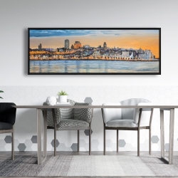 Encadré 20 x 60 - Horizon de la ville de québec