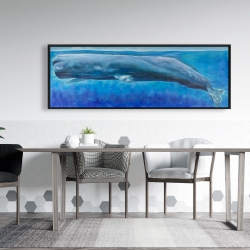 Framed 20 x 60 - Sperm whale