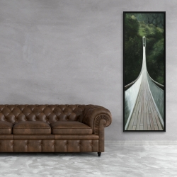 Framed 20 x 60 - Steep bridge