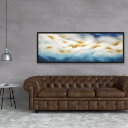 Framed 20 x 60 - Abstract landscape