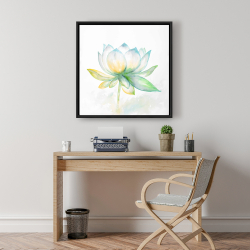 Encadré 24 x 24 - Fleur de lotus