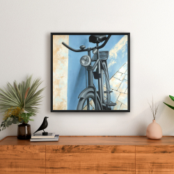 Encadré 24 x 24 - Bicyclette abandonnée