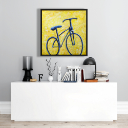 Encadré 24 x 24 - Bicyclette bleue