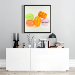 Encadré 24 x 24 - Petites bouchées de macarons