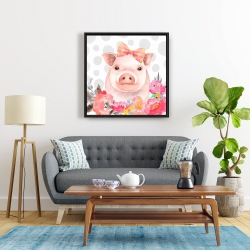 Encadré 24 x 24 - Cochonette