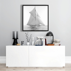 Framed 24 x 24 - Sailing ship