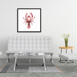 Framed 24 x 24 - Lobster