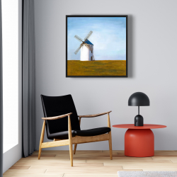 Framed 24 x 24 - Big windmill