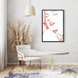 Encadré 24 x 36 - Marilyn monroe glamour