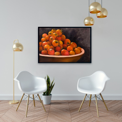 Encadré 24 x 36 - Bol de tomates cerises