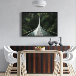 Framed 24 x 36 - Steep bridge