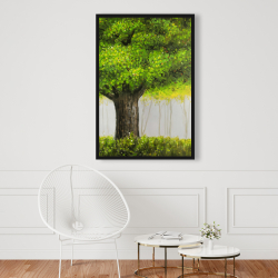 Encadré 24 x 36 - Gros arbre vert